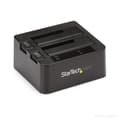 Miniatyrbillede 1 af 6: StarTech.com USB 3.1 (10fps) dobbelt harddisk dockingstation til 2,5 og/eller 3,5'' SATA SSD/HDD