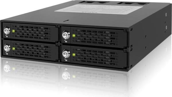 Icy Dock MB994SK-1B lagerdrevkabinet 2,5'' HDD/SSD kabinet Sort