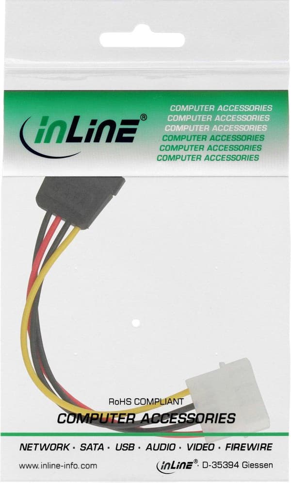 InLine 29670 strømledning Multi farver