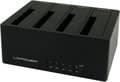 Miniatyrbild 1 av 4: LC-Power LC-DOCK-U3-4B basstation för lagringsenheter USB 3.0 Typ-A Svart