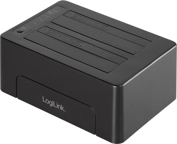LogiLink QP0028 USB 3.1 (3.1 Gen 2) Type-C sort lagerdrevbase