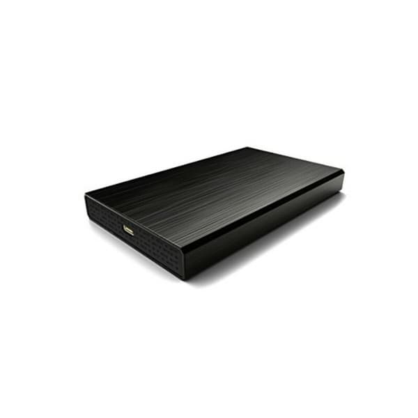 Lomme til harddisk CoolBox SlimChase A-2523 Sort 2,5" Sort