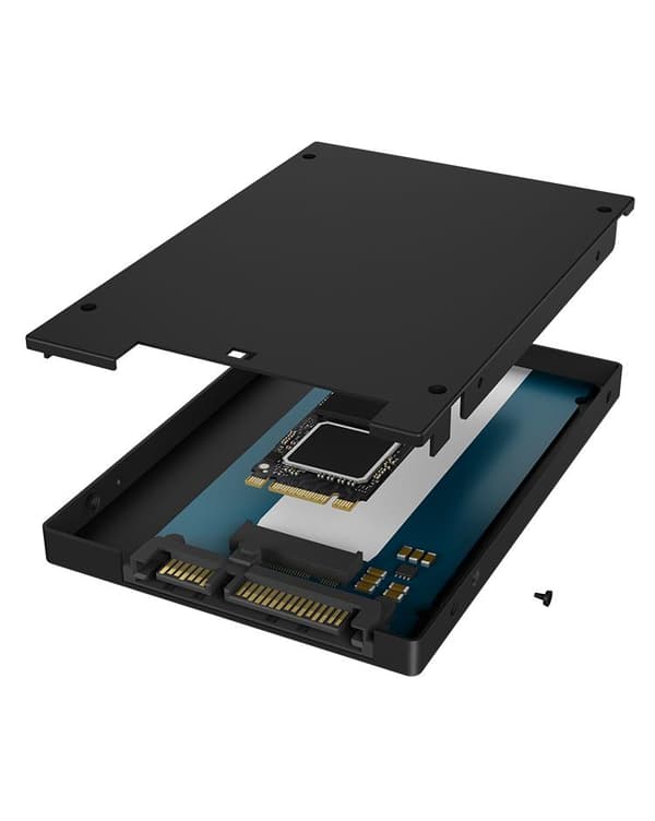 IcyBox M.2 SATA -sovitin 2,5" SATA:lle (IB-M2S253)