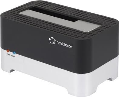 Renkforce RF-DOCKING-01 USB 3.2 Gen 1 (USB 3.0) SATA-harddisk dockingstation (RF-5047400)