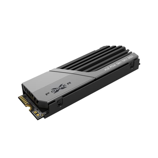 Silicon Power XS70 2TB SSD PCIe Gen 4x4 PCIe Gen4x4 & NVMe 1.4, DRAM Cache, 3DNAND, Heatsink (10.8mm), PS5 Comp. 7300/6800MB/s