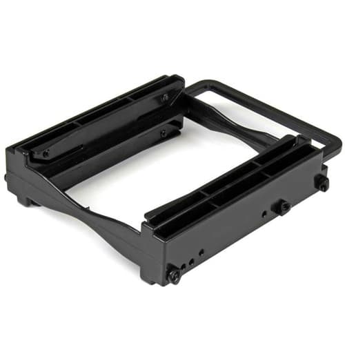 StarTech.com Dual 2.5" SSD/HDD Mounting Bracket for 3.5" Drive Bay - Tool-Less Installation - 2-Drive Adapter Bracket for Desktop Computer (BRACKET225