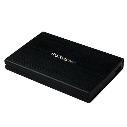 2.5IN USB 3.0 EXTERNAL SATA III Sort