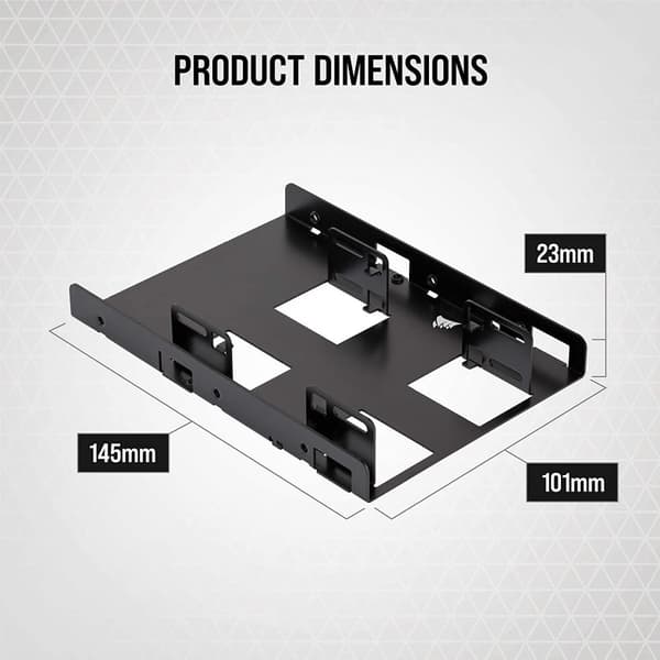 CORSAIR Dual SSD Mounting Bracket - hard drive bracket