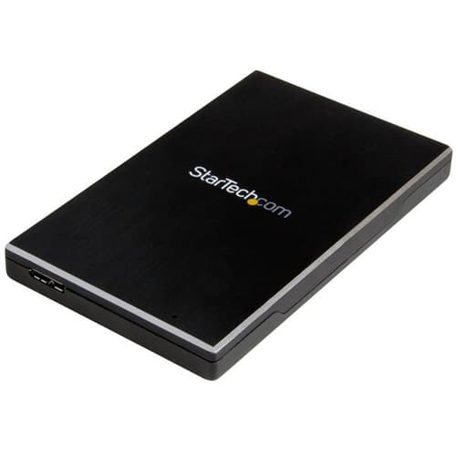 USB 3.1 SINGLEDRIVE ENCLOSURE Svart