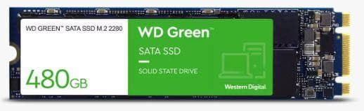 Western Digital Green WDS480G3G0B 480 GB M.2 Serial ATA III