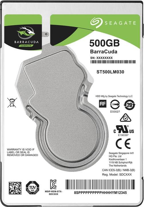 Seagate Barracuda 2.5" 2.5" 500 GB Serial ATA III