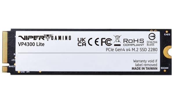 Patriot Memory VP4300 Lite M.2 4 TB PCI Express 4.0 NVMe