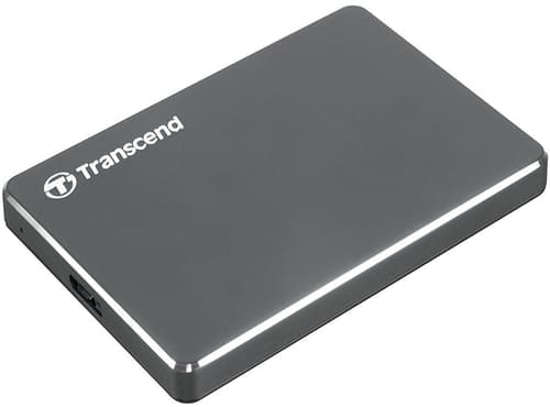 External Hard Drive TRANSCEND StoreJet 1TB USB 3.1 Iron Grey