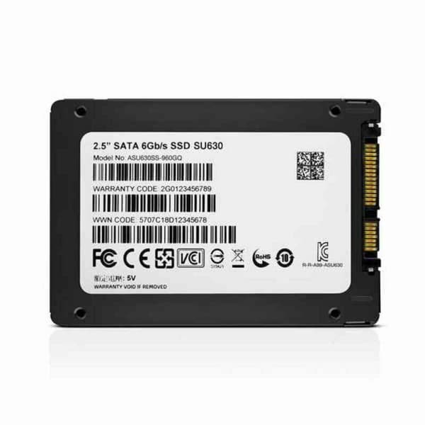 Hårddisk Adata ULTIMATE SU630 960 GB