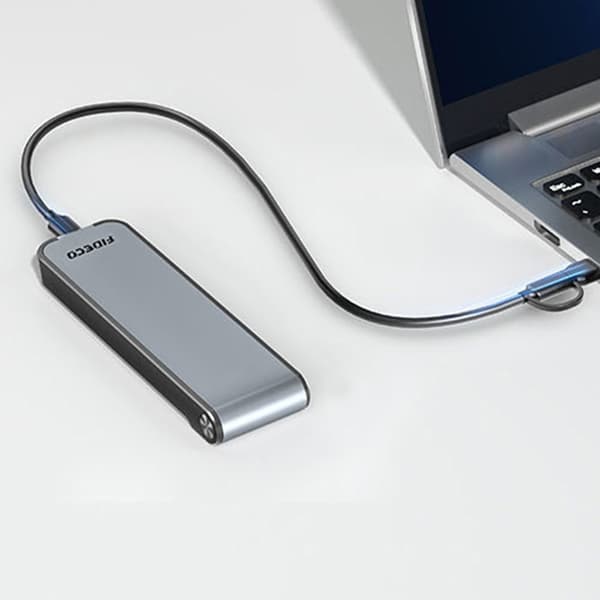 Fideco M.2 hårddiskkabinett med USB 3.2 och 10Gbps överföringshastighet