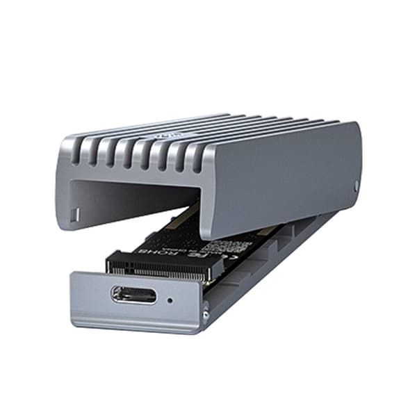Fideco M.2 hårddiskkabinett med USB 3.2 och 10Gbps överföringshastighet