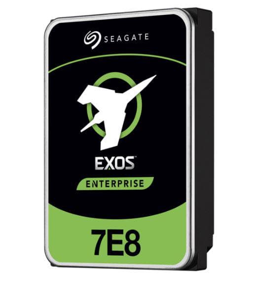 SEAGATE Exos 7E10 8TB HDD / ST8000NM017B / SATA / 3,5" / 7200 rpm / 256MB / 512E/4kn