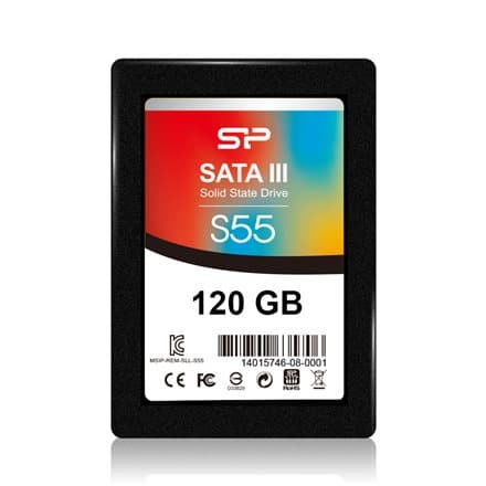 Silicon Power Slim S55 2.5" 120 GB Serial ATA III TLC
