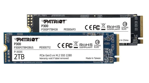Patriot Memory P300 M.2 1000 GB PCI Express 3.0 NVMe