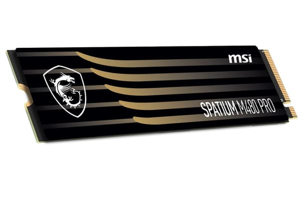 MSI SPATIUM M480 PRO PCIe 4.0 NVMe M.2 1TB PCI Express 4.0 3D NAND