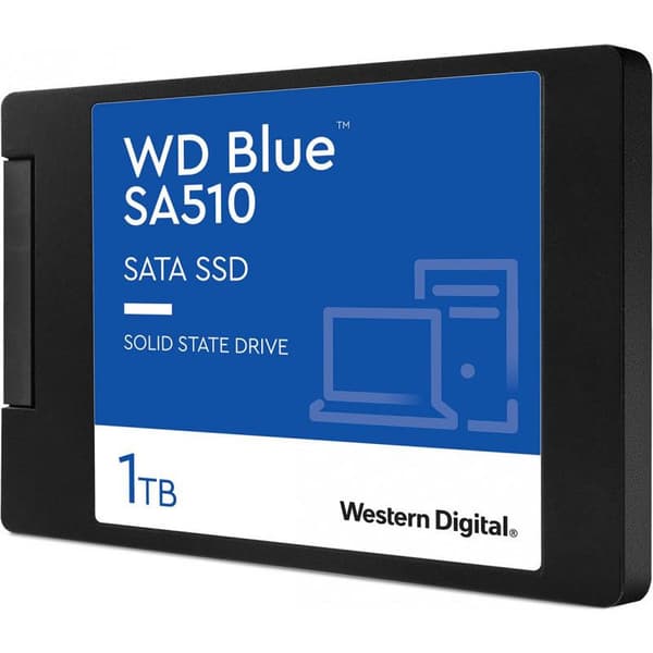 WD Blue SA510 SSD 1TB SATA III 6Gb/s cased 2.5inch 7mm internal single-packed