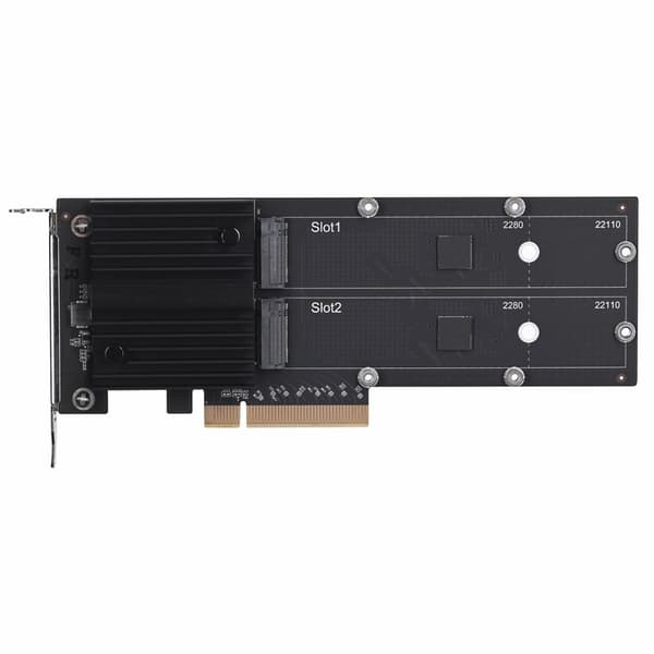 Synology M2D20 -liitäntäkortit/sovitin Sisäinen PCIe