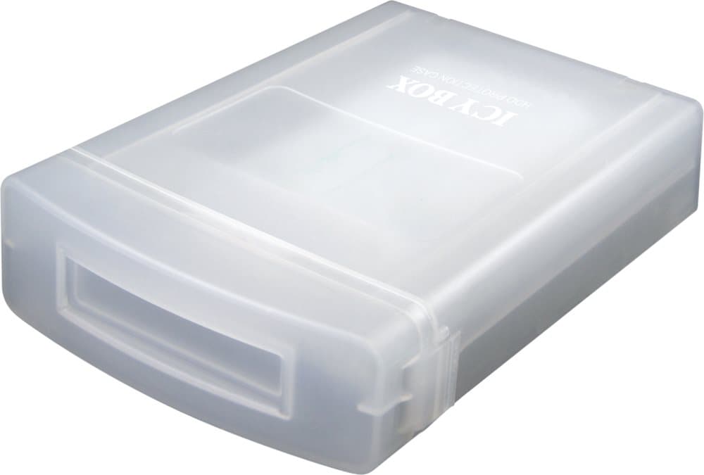 ICY BOX opbevaringsbox til 1x3,5" HDD, beskytter mod damp, stød og væ