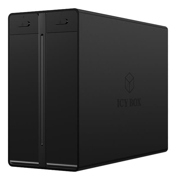 Ext. RAID system, 2x SATA 3.5" to 1x USB 3.1 Gen 2 Type-CT, Raid 0, 1,