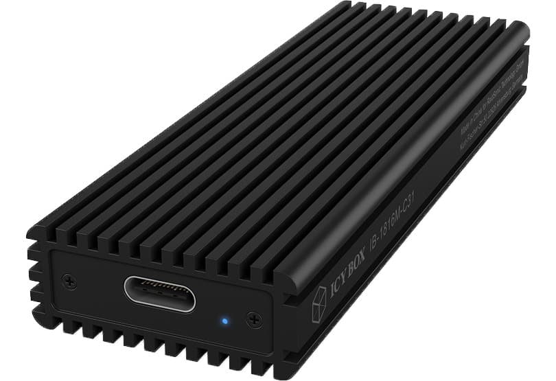 ICY BOX External Type-CT enclosure for M.2 NVMe SSD