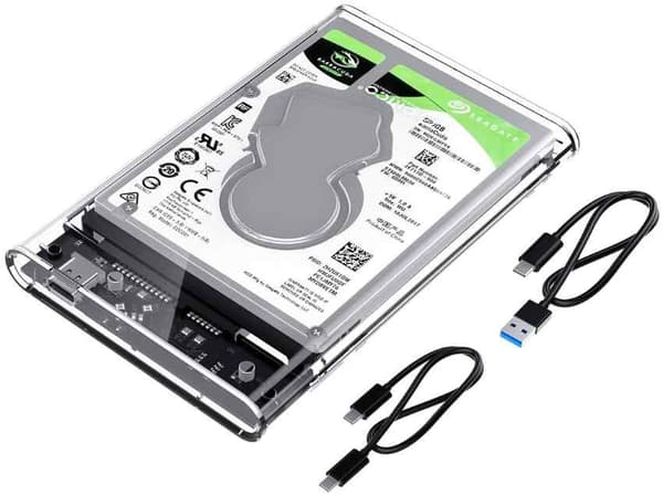 External Hard Drive Holster - USB 3.1 / SATA III