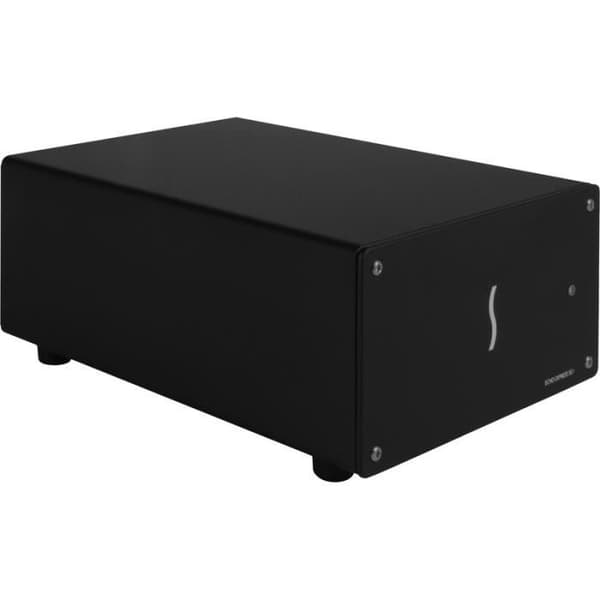 Utökningschassi - Sonett - Echo Express SE I - 1 PCIe-slot - Thunderbolt 3 - Aluminium Svart