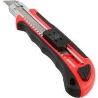 InLine - Kniv til alle formål - 18 mm klinge - Rød - med 2 reserveblade (43031A)