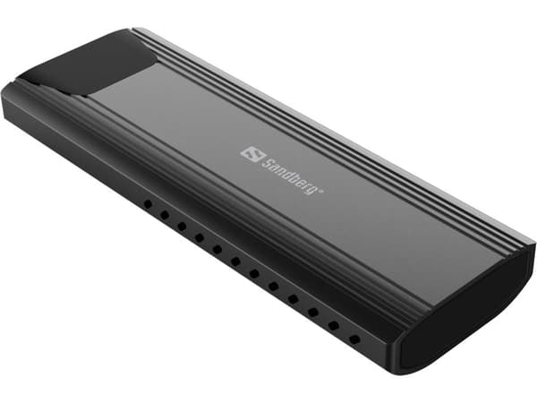 Sandberg USB 3.2 etui til M.2+NVMe SSD