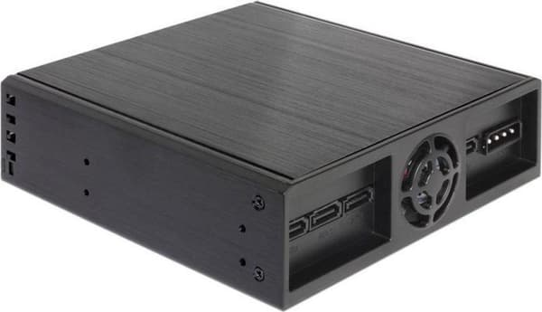 Delock - 5,25? Wechselrahmen für 4 x 2,5? SATA HDD / SSD