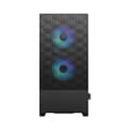 Miniatyrbild 2 av 6: Fractal Design Pop Air RGB - Tower - ATX - sidopanel med fönster (härdat glas) - ingen strömförsörjning (ATX) - svart TG klar nyans - USB/Audio - för
