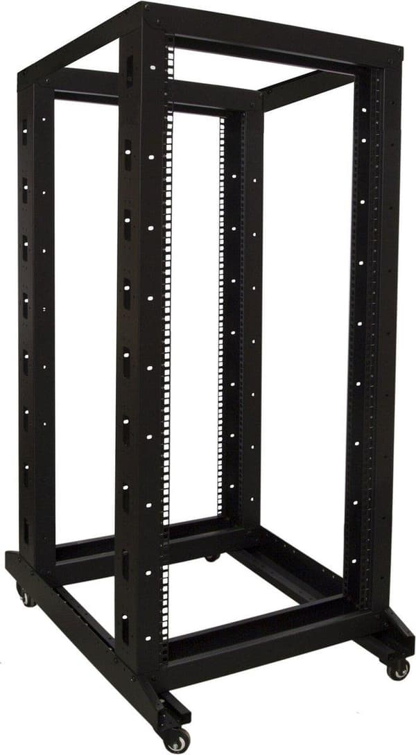 27U relæstativ på hjul 600x800x1400mm