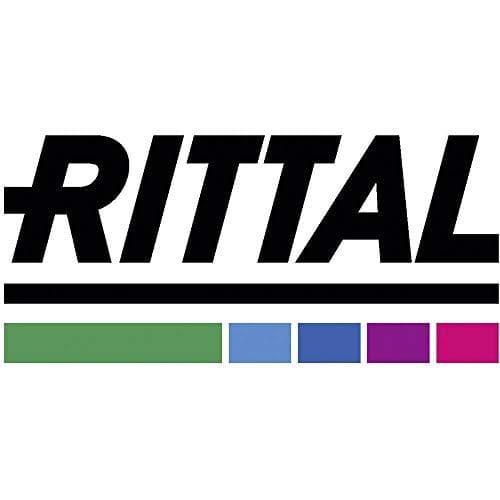 Rittal Manøvrepanel 1U Hxd 43 x 105 mm RAL 9005 Stålsjækle