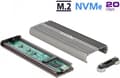 Pikkukuva 1 / 5: Delockin ulkoinen kotelo M.2 NVMe PCIe SSD:lle