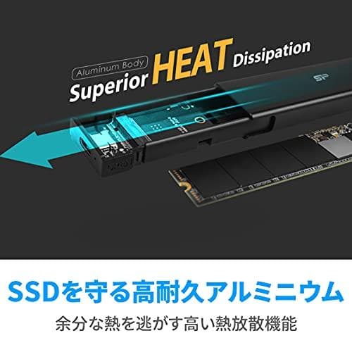 Silicon Power CAJA EXTERNA M.2 NVME/SATA SSD CASE PD60 USB 3.2 Type-C