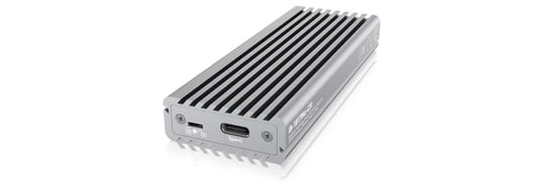 RaidSonic IB-1817MA-C31 Storage Drive-kabinet M.2 SSD-kabinet Sølv (IB-1817Ma-C31)