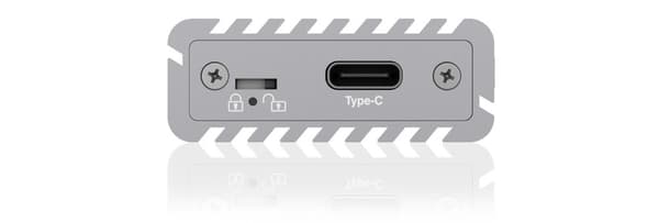RaidSonic IB-1817MA-C31 Storage Drive-kabinet M.2 SSD-kabinet Sølv (IB-1817Ma-C31)