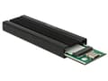 Pikkukuva 3 / 6: Delockin ulkoinen kotelo USB 3.1 M.2 NVMe:lle, 2280, 2260, 2242 ja 2230, PCIe SSD, USB 10 Gbps, USB Type-C, 42600
