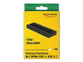 Pikkukuva 5 / 6: Delockin ulkoinen kotelo USB 3.1 M.2 NVMe:lle, 2280, 2260, 2242 ja 2230, PCIe SSD, USB 10 Gbps, USB Type-C, 42600