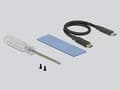 Pikkukuva 6 / 6: Delockin ulkoinen kotelo USB 3.1 M.2 NVMe:lle, 2280, 2260, 2242 ja 2230, PCIe SSD, USB 10 Gbps, USB Type-C, 42600