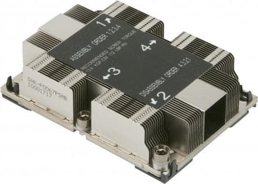 Supermicro - Processorkylare - (Socket P) - 1U - för SUPERMICRO X11DDW-L, X11DDW-NT
