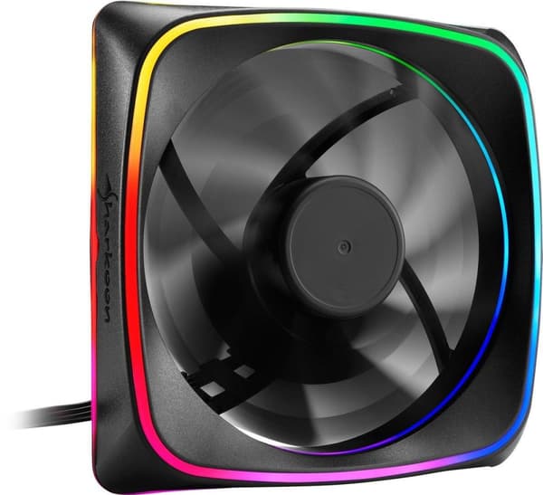 Sharkoon RGB SHARK Lights computertaske blæser