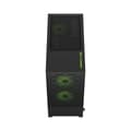 Miniatyrbild 6 av 6: Fractal Design Pop Air RGB - Tower - ATX - sidopanel med fönster (härdat glas) - ingen strömförsörjning (ATX) - grön, klar, tonad - USB/Audio - för Fr