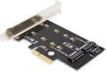 Miniatyrbillede 2 af 6: DIGITUS M.2 NGFF/NVMe SSD PCI Express 3.0 (x4) tilføjelseskort