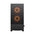 Miniatyrbild 2 av 6: Fractal Design Pop Air RGB - Tower - ATX - sidopanel med fönster (härdat glas) - ingen strömförsörjning (ATX) - orange, klar, tonad - USB/Audio - för