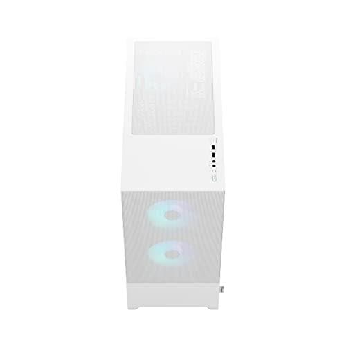 Fractal Design Pop Air - PC - Vit - ATX - micro ATX - Mini-ITX - Stål - Härdat glas - Multi - Pocket Fan (FD-C-POR1A-01)